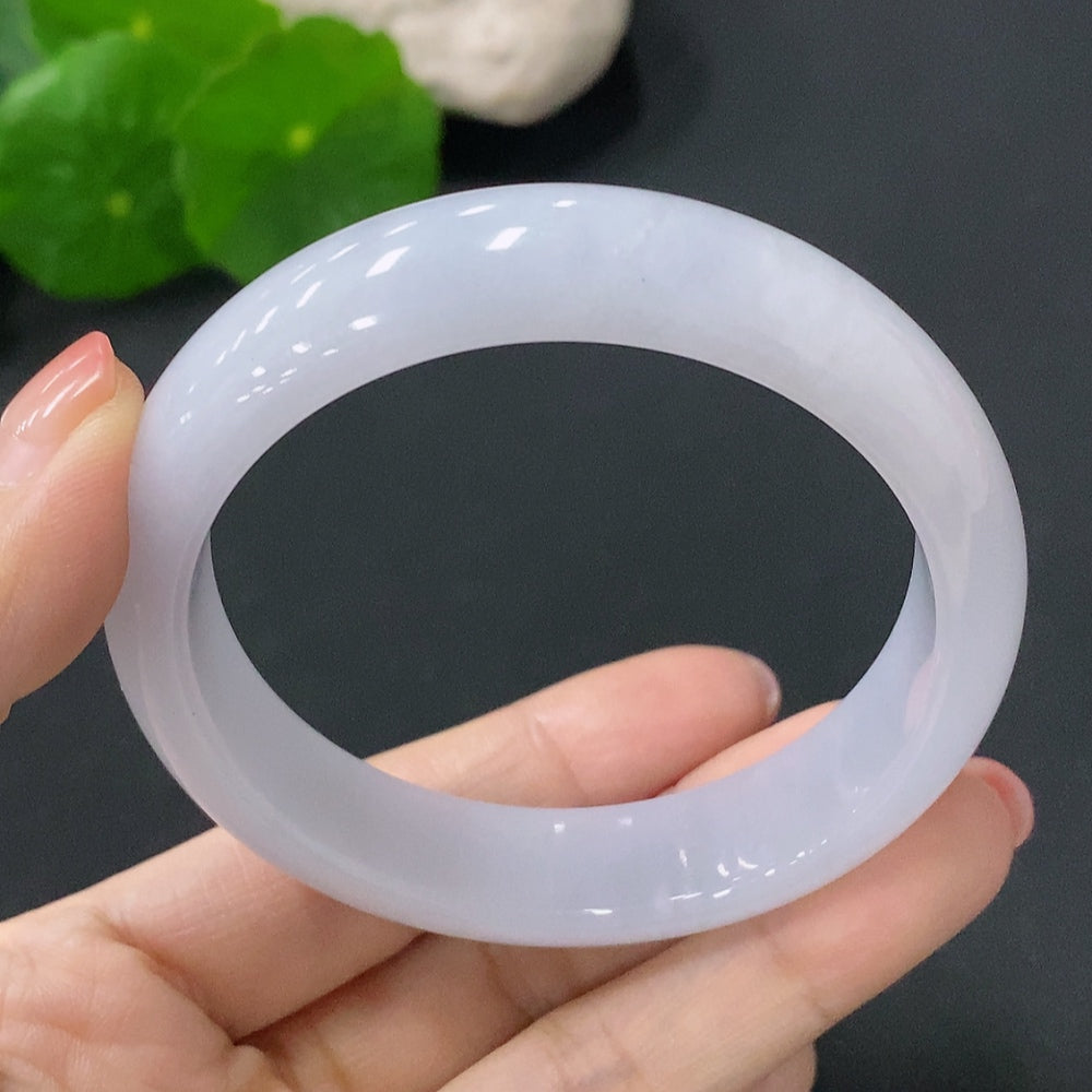 Jadeite Regular Round Bracelet Size 53.6mm Total Weight Approx. 49.61g