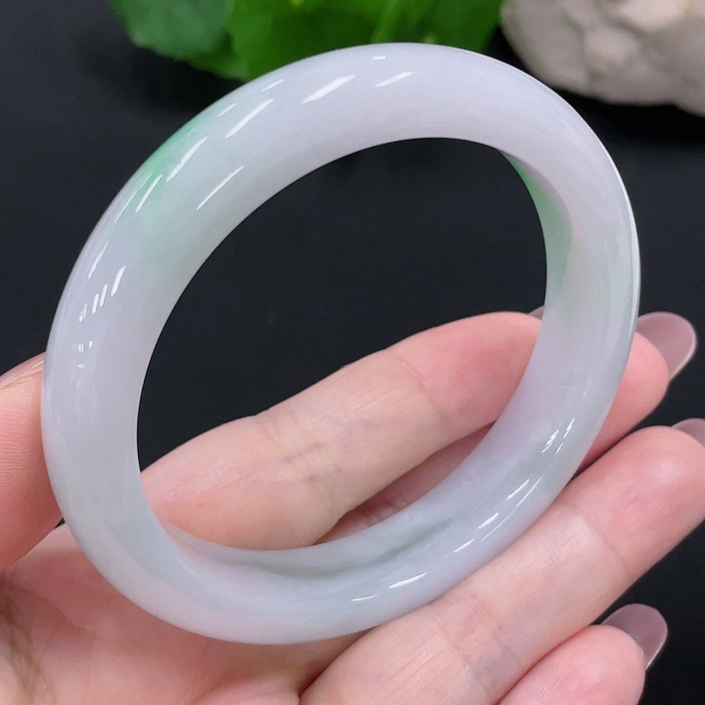 Jadeite Regular Bangle, Size 56.2, Total Weight Approx. 56.3g