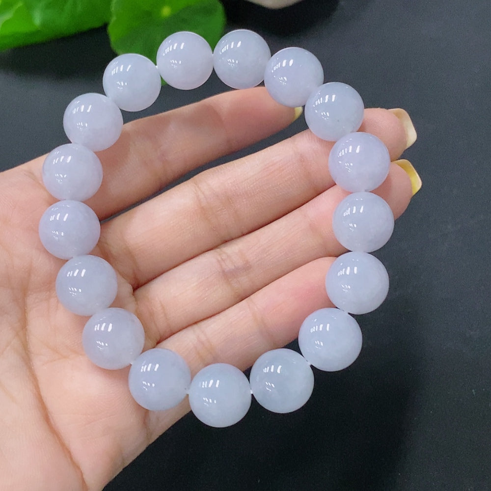Jadeite Bracelet Maximum Bead Size Approx. 12mm Total Weight Approx. 48.69g