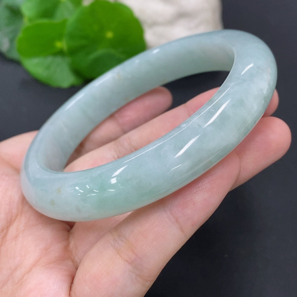 Jadeite Round Bangle Size 62 Total Weight Approx. 69.3g
