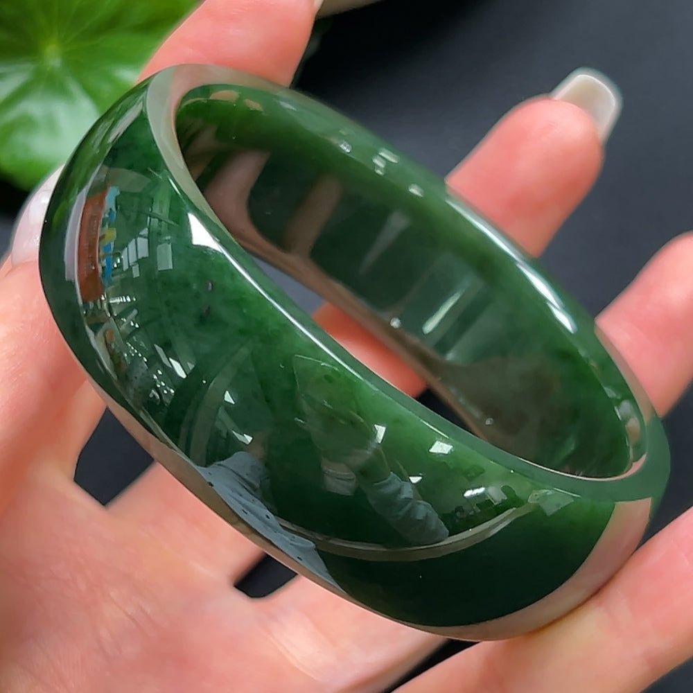 Hetian Jade Round Bracelet