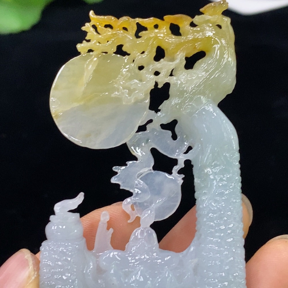 Jadeite Formless Pendant