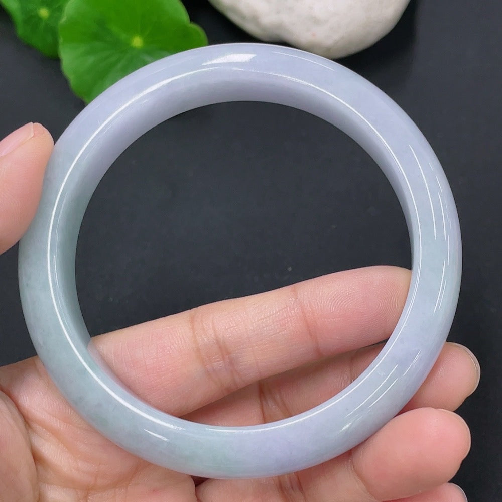 Jadeite Round Bracelet Size 58.8mm Total Weight Approx. 63.2g