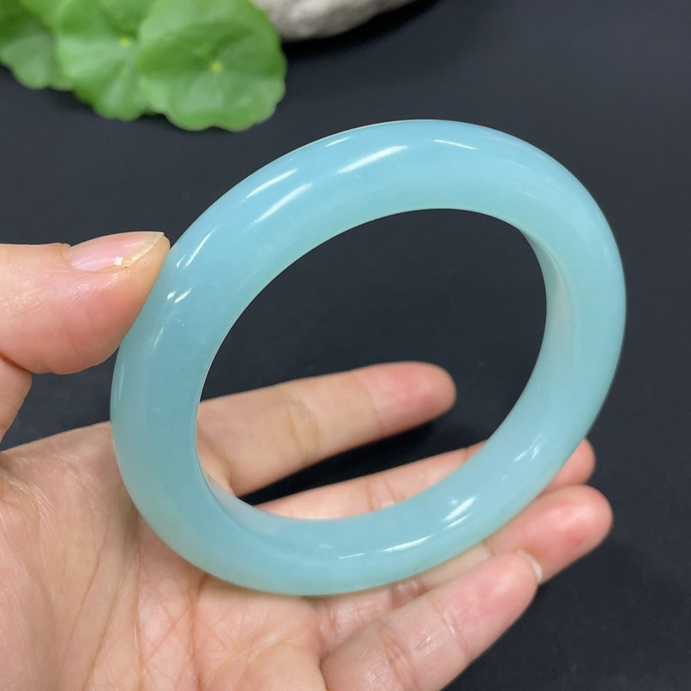 Xiuyu (Serpentine Jade) Regular Bracelet Size 61.1 Total Weight Approx. 67.3g