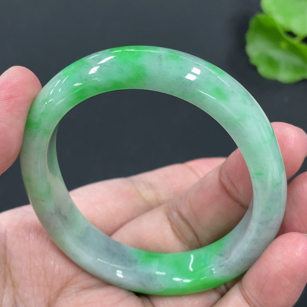 Jadeite Concubine Bracelet Total Weight Approx. 44.9g Size 53.5/47.6