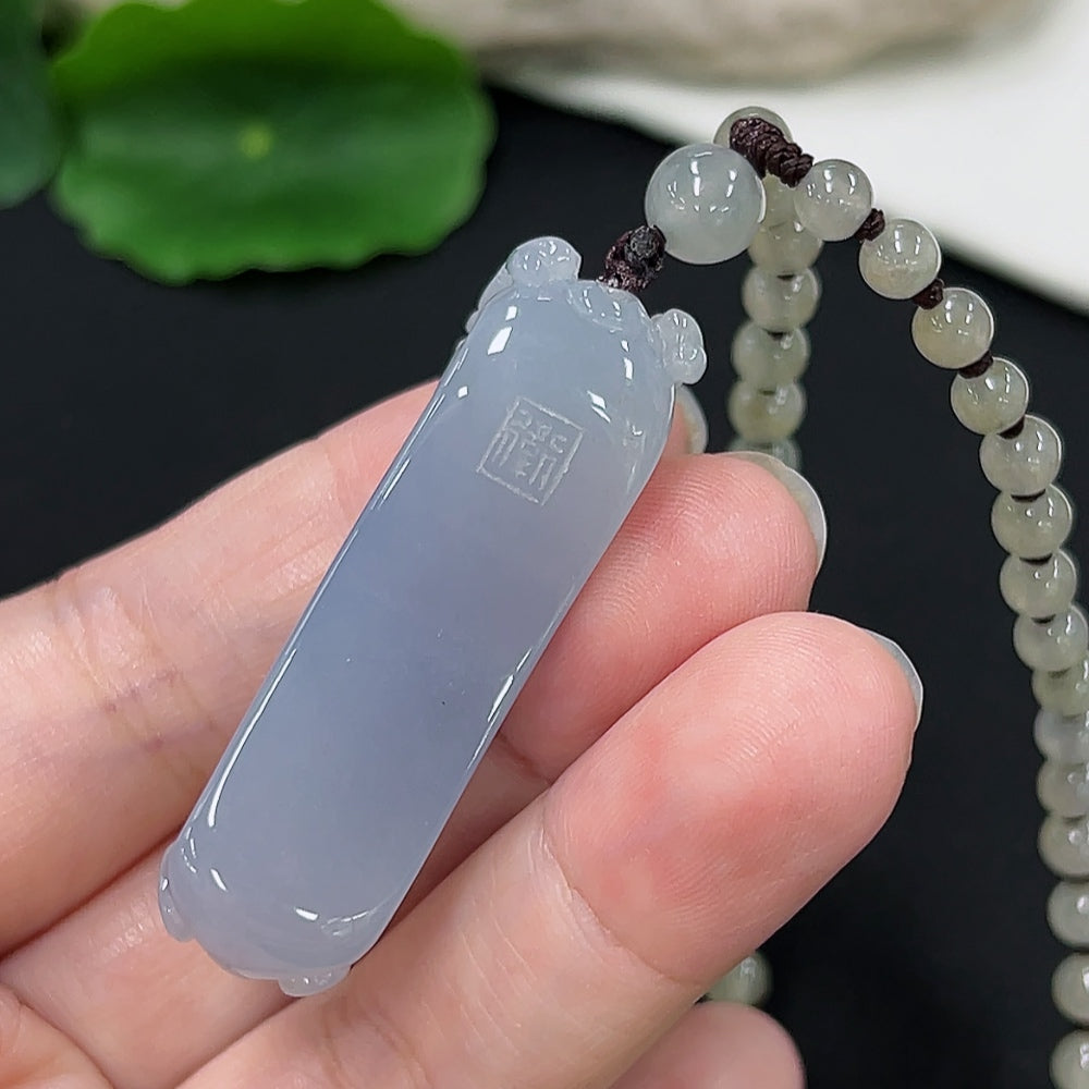 Jadeite Pendant with Chain