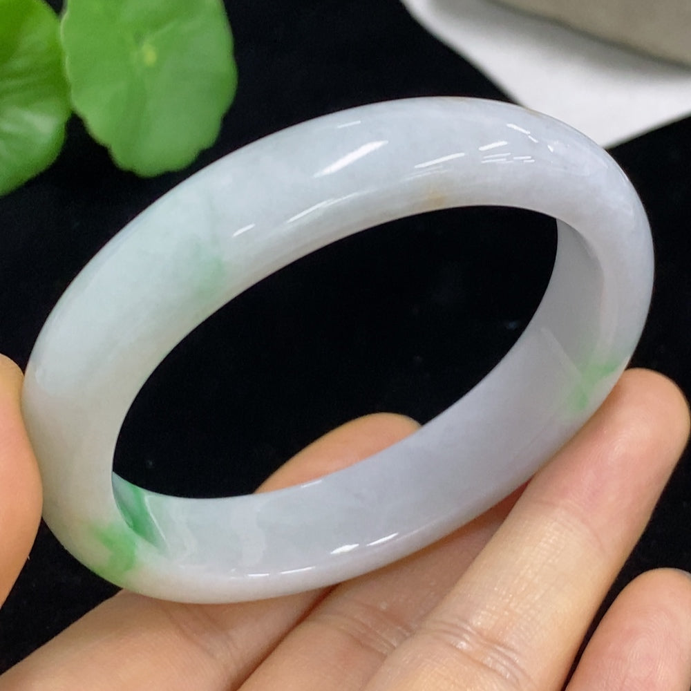 Jadeite Imperial Concubine Bracelet Total Weight Approx. 50.88g Size 55.5/Short Diameter 49