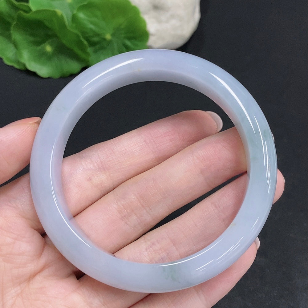 Jadeite Round Bracelet Total Weight Approximately 57g Size 57.5