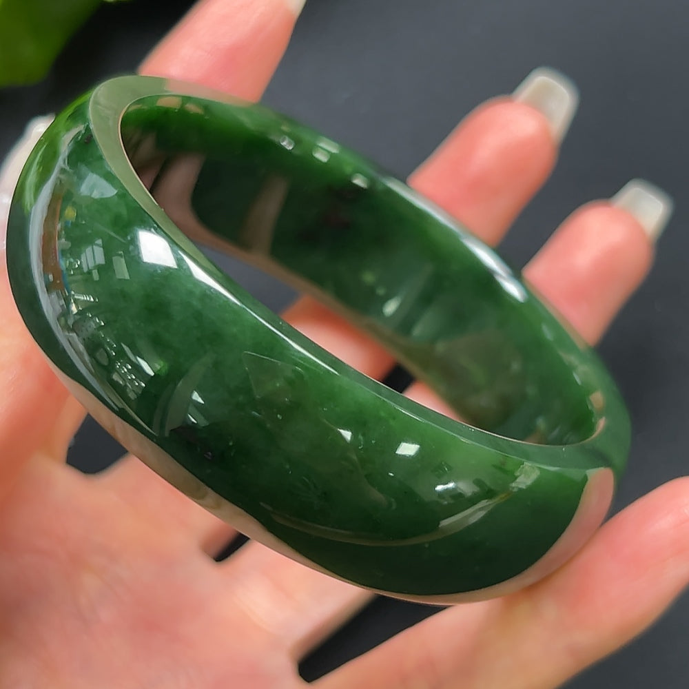 Hetian Jade Round Bracelet