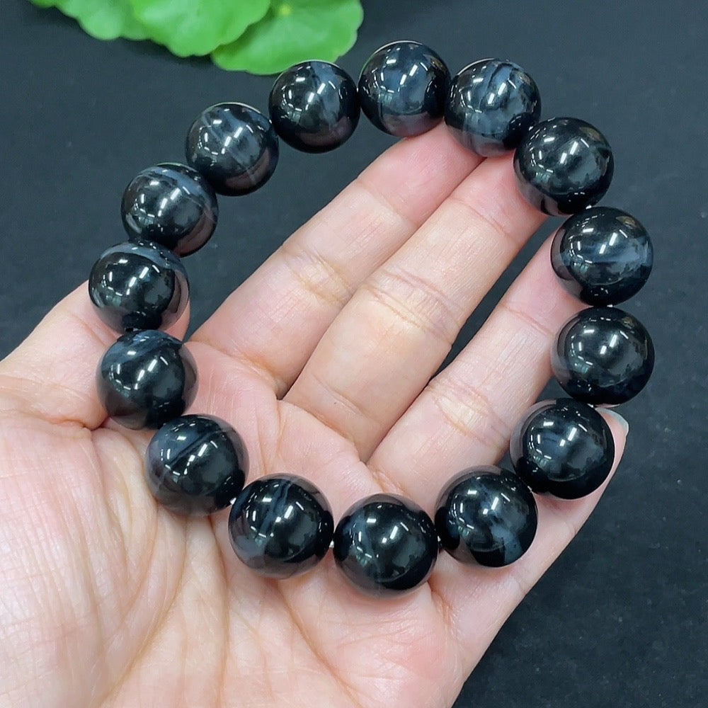 Hetian Jade Bracelet, Approx. 14.6mm