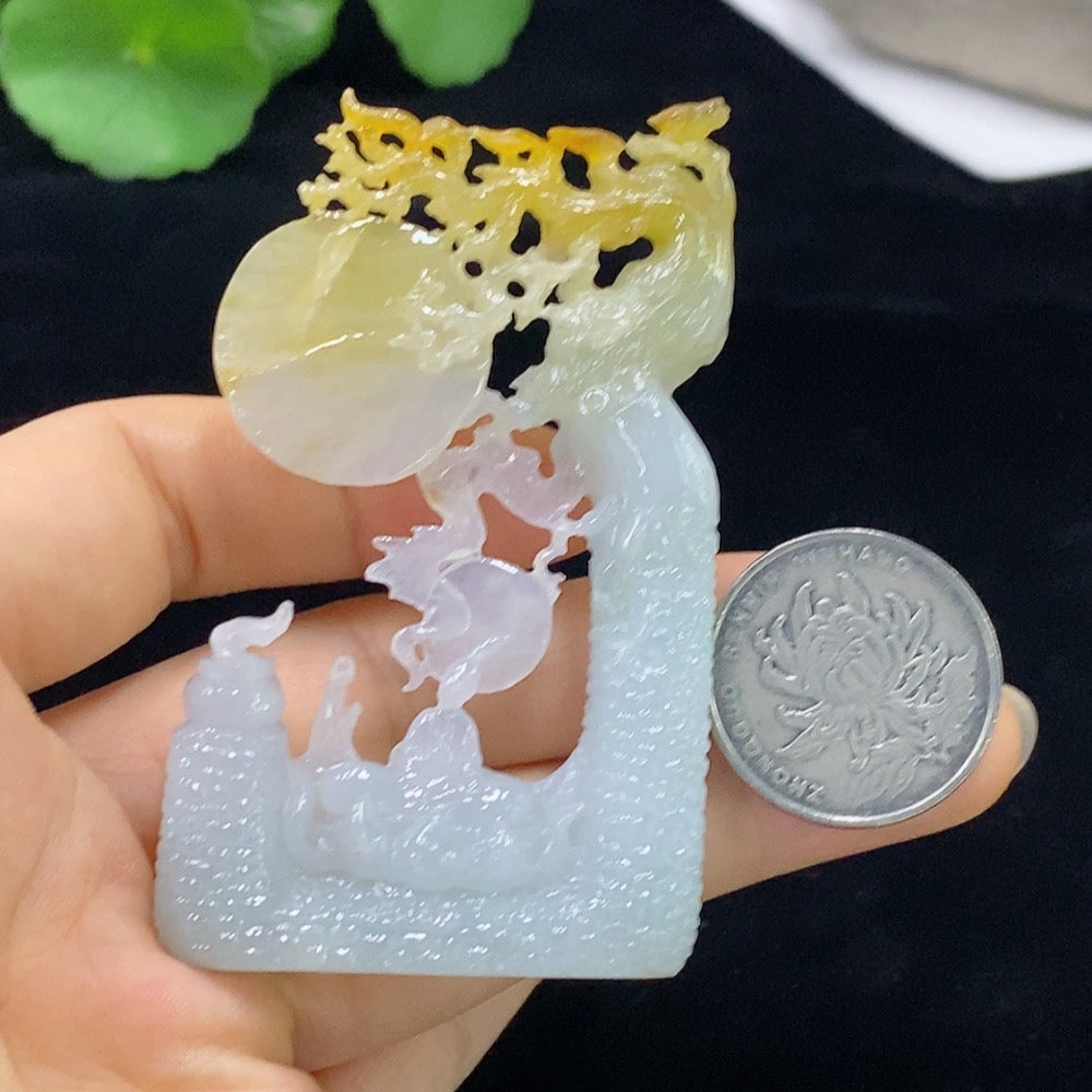 Jadeite Formless Pendant