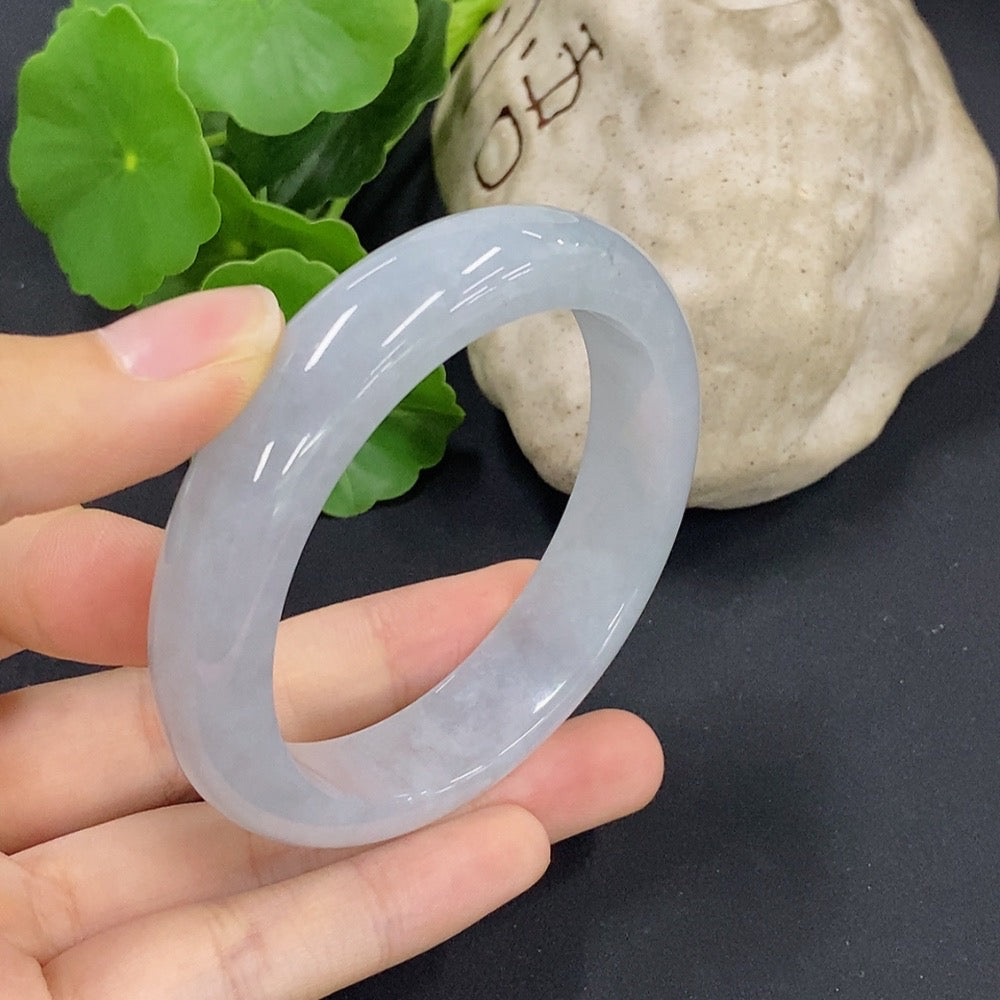 Jadeite Round Bracelet Size 54.5 Total Weight Approx. 58.76g