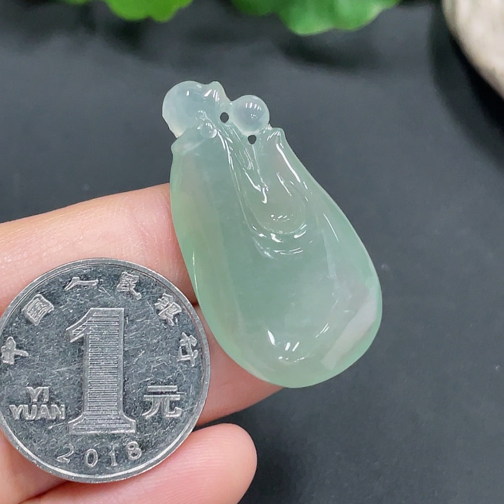 Jadeite Pendant Enlightenment Total Weight Approx. 10.79g