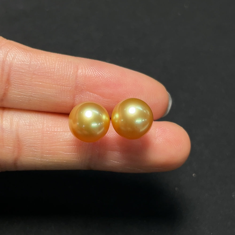 Saltwater Pearl Earrings 18K Gold
