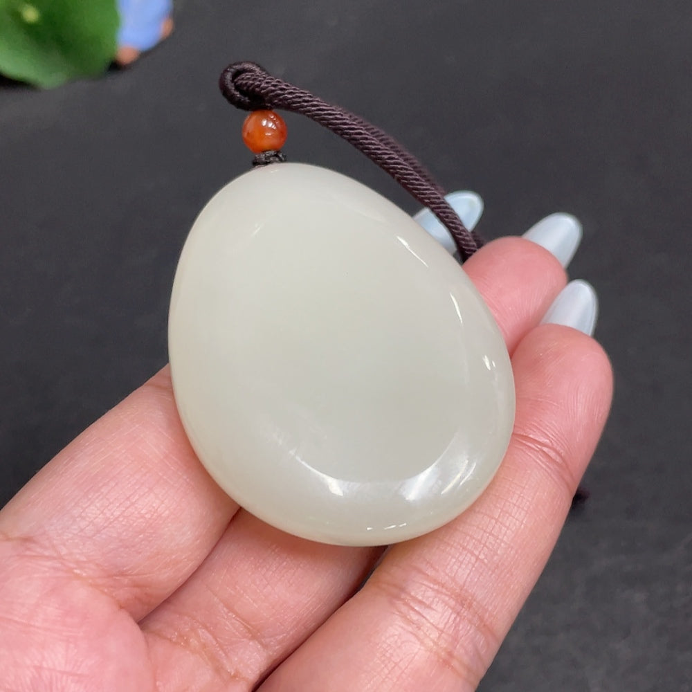 Hetian Jade Pendant Guanyin