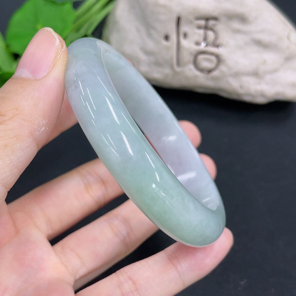 Jadeite Round Bangle Size 56.6 Total Weight Approx. 54.9g