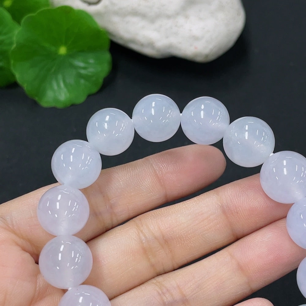 Jadeite Bracelet Approx. 12.5mm Total Weight Approx. 52.4g