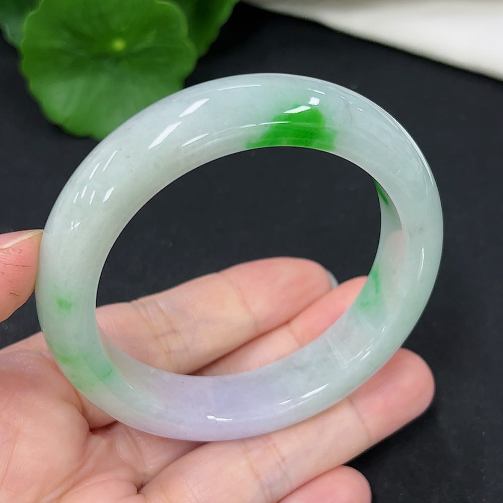 Jadeite Round Bangle