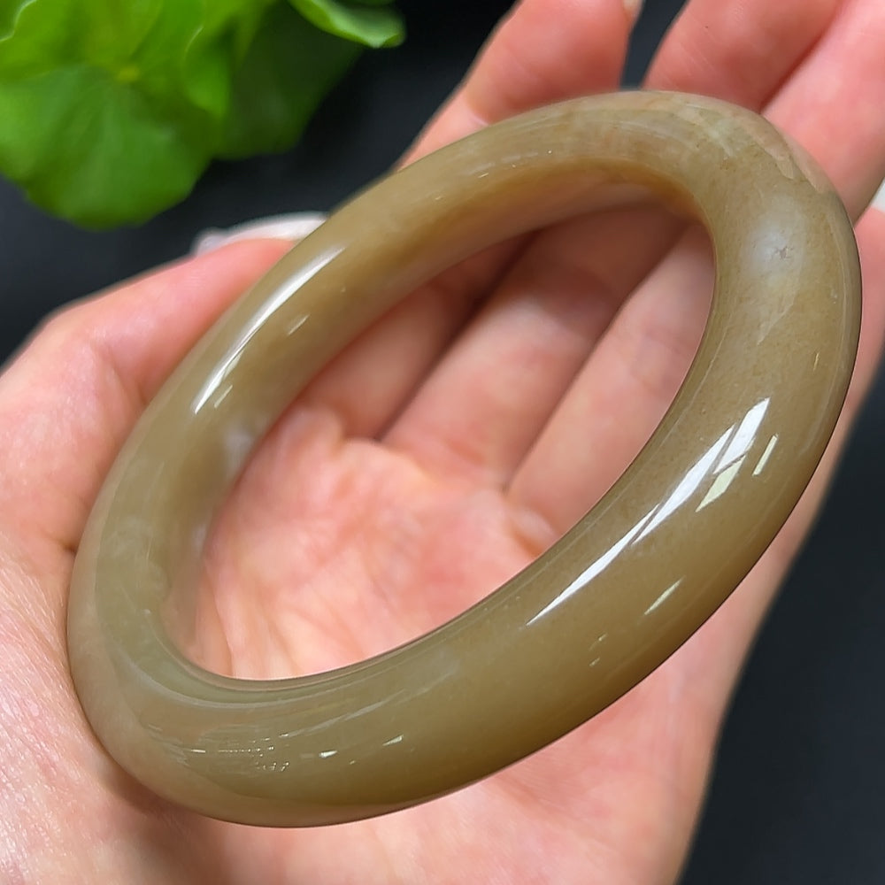 Hetian Jade Round Bracelet