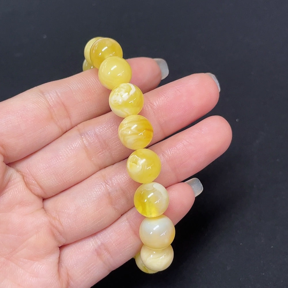 Opaque Amber Bracelet
