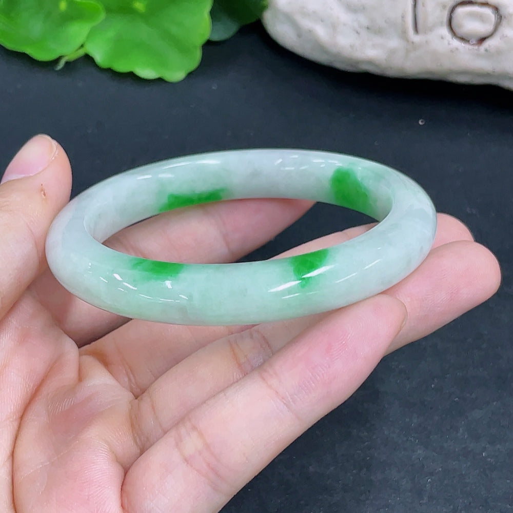 Jadeite Round Bangle