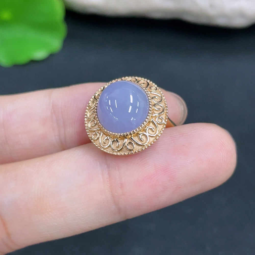 Jadeite Ring 18K Gold