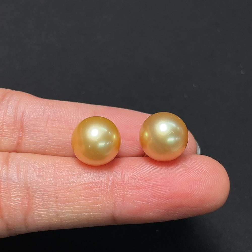 Saltwater Pearl Earrings 18K Gold