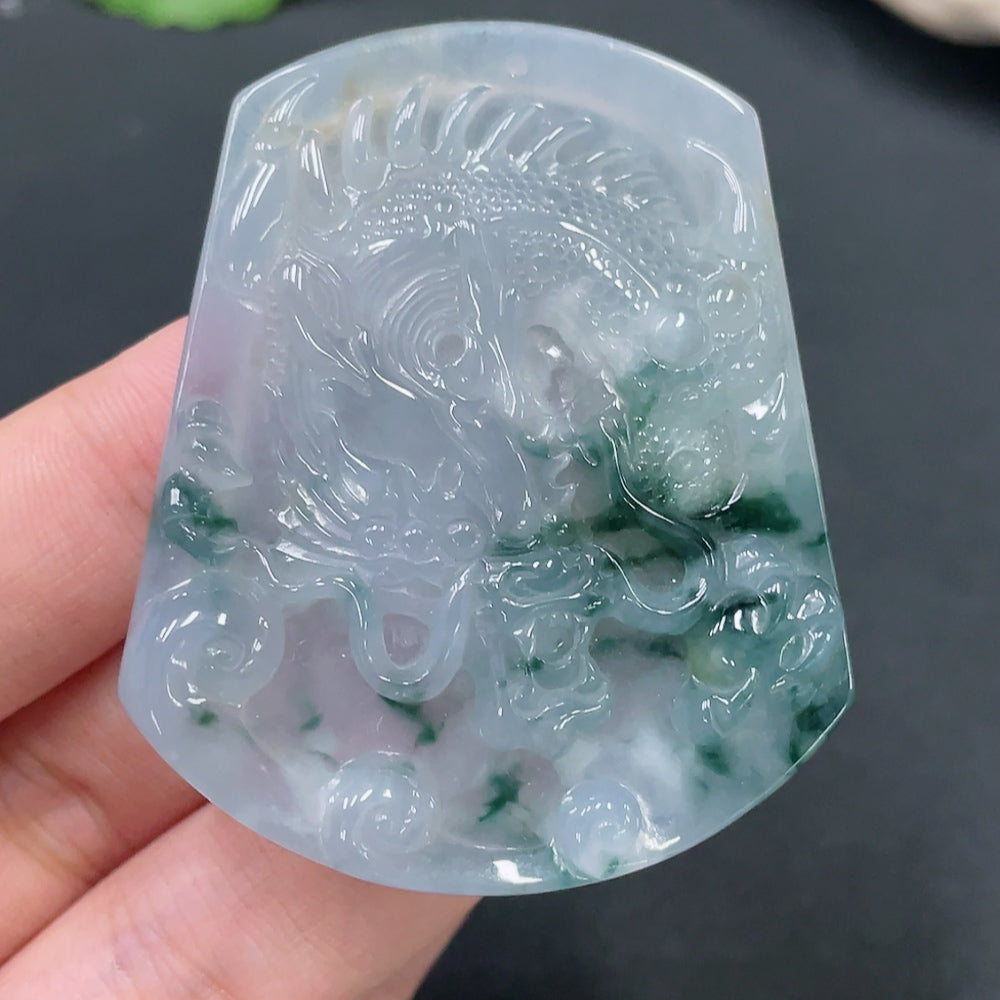 JadeiteDragon Pendant Total Weight 30.210g