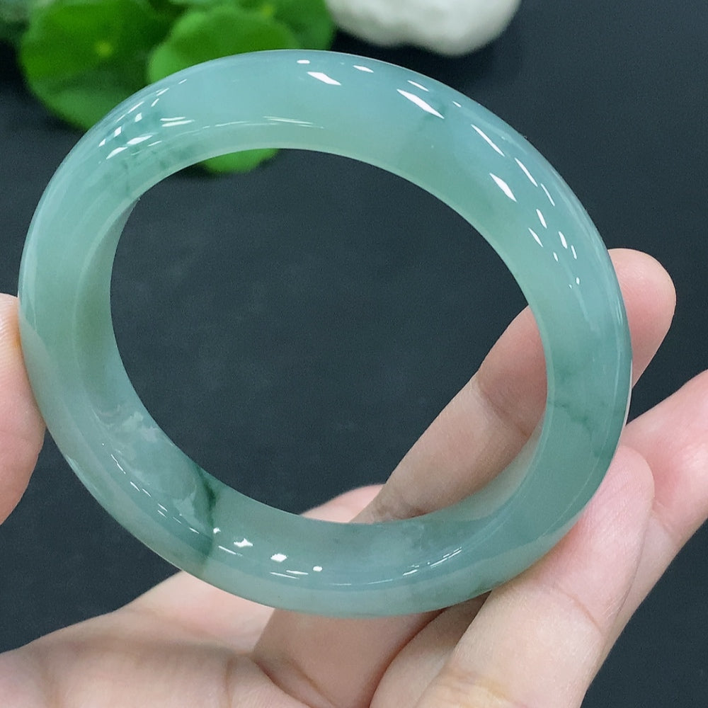 Jadeite Round Bangle Size 50.8 Total Weight Approx. 51.8g