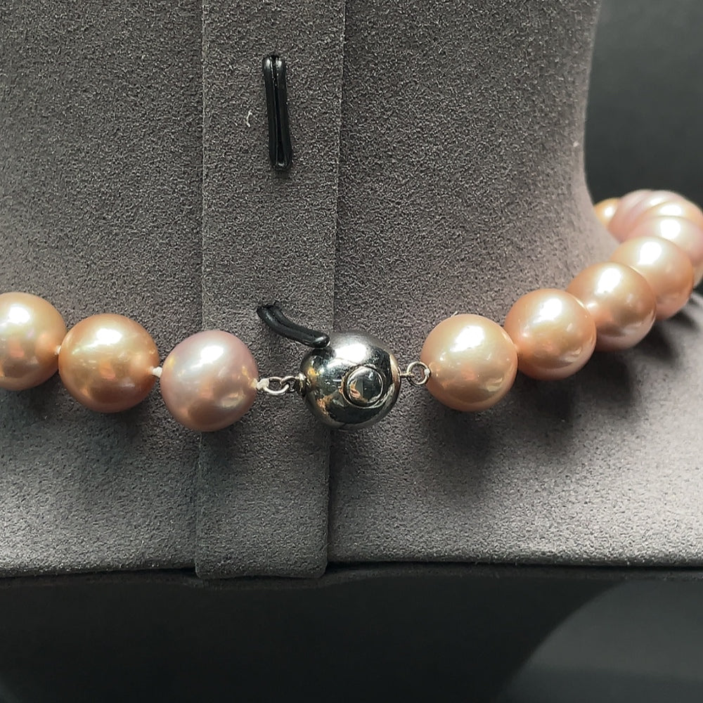 Pearl Necklace Non-Gold Size About 13.1mm
