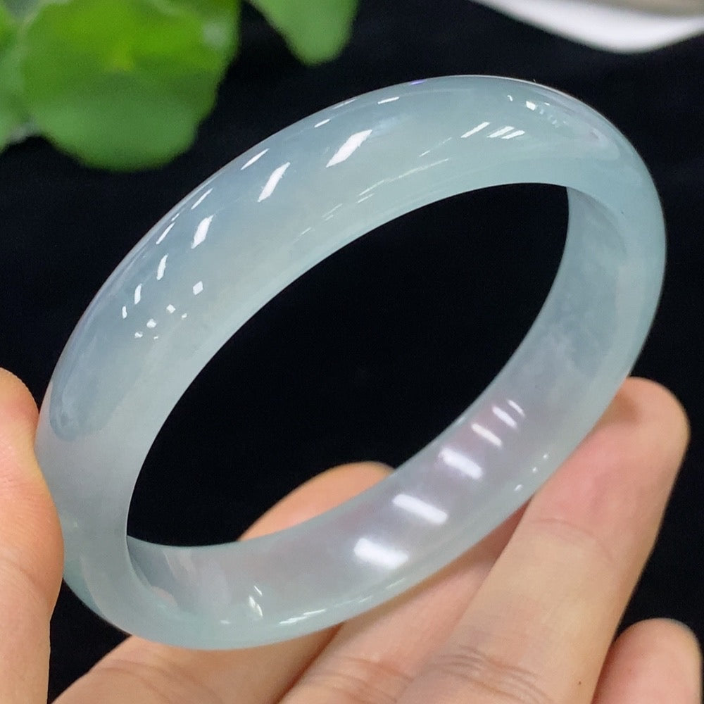 Jadeite Round Bangle Size 55.5 Total Weight Approx. 41.01g [Total Value: $15,919 USD]