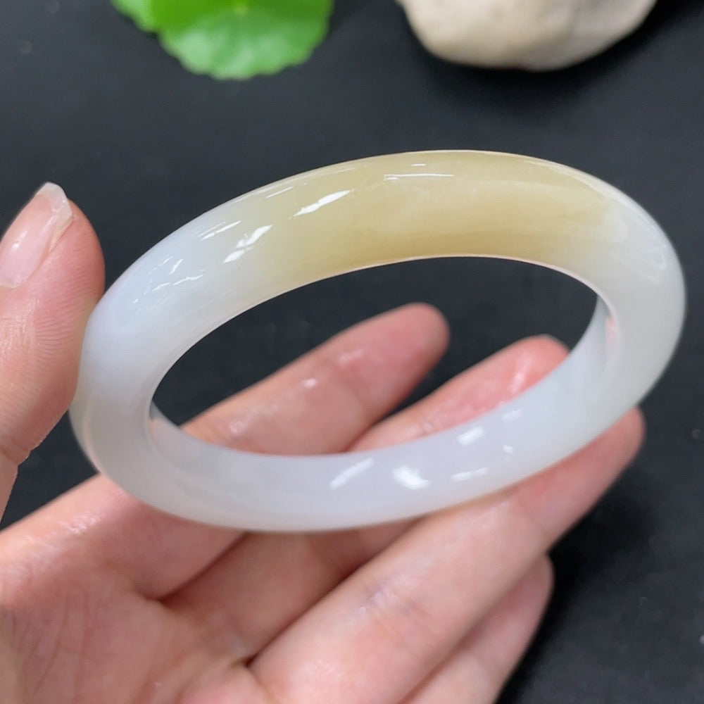Hetian Jade Round Bracelet