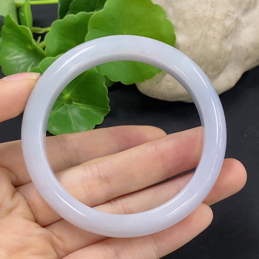 Jadeite Round Bracelet Size 55 Total Weight Approx. 51.4g