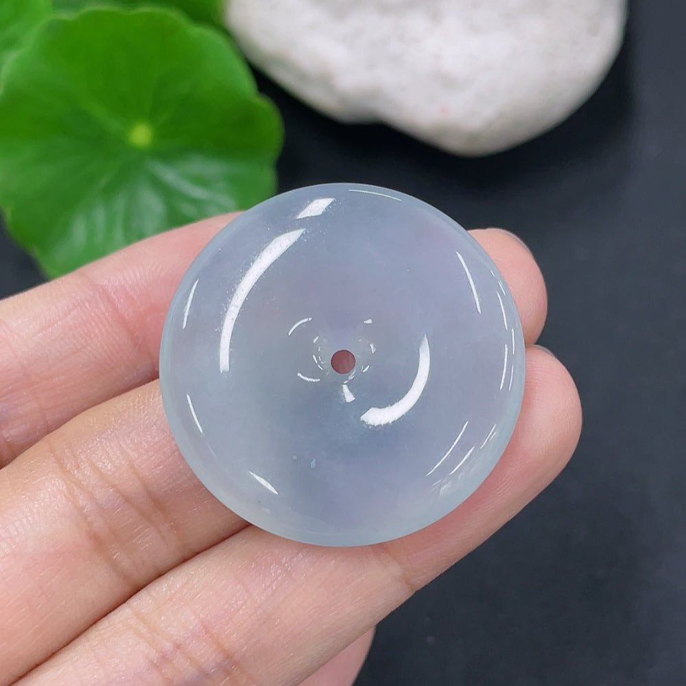 Jadeite Safety Buckle Pendant Total Weight Approx. 8.84g