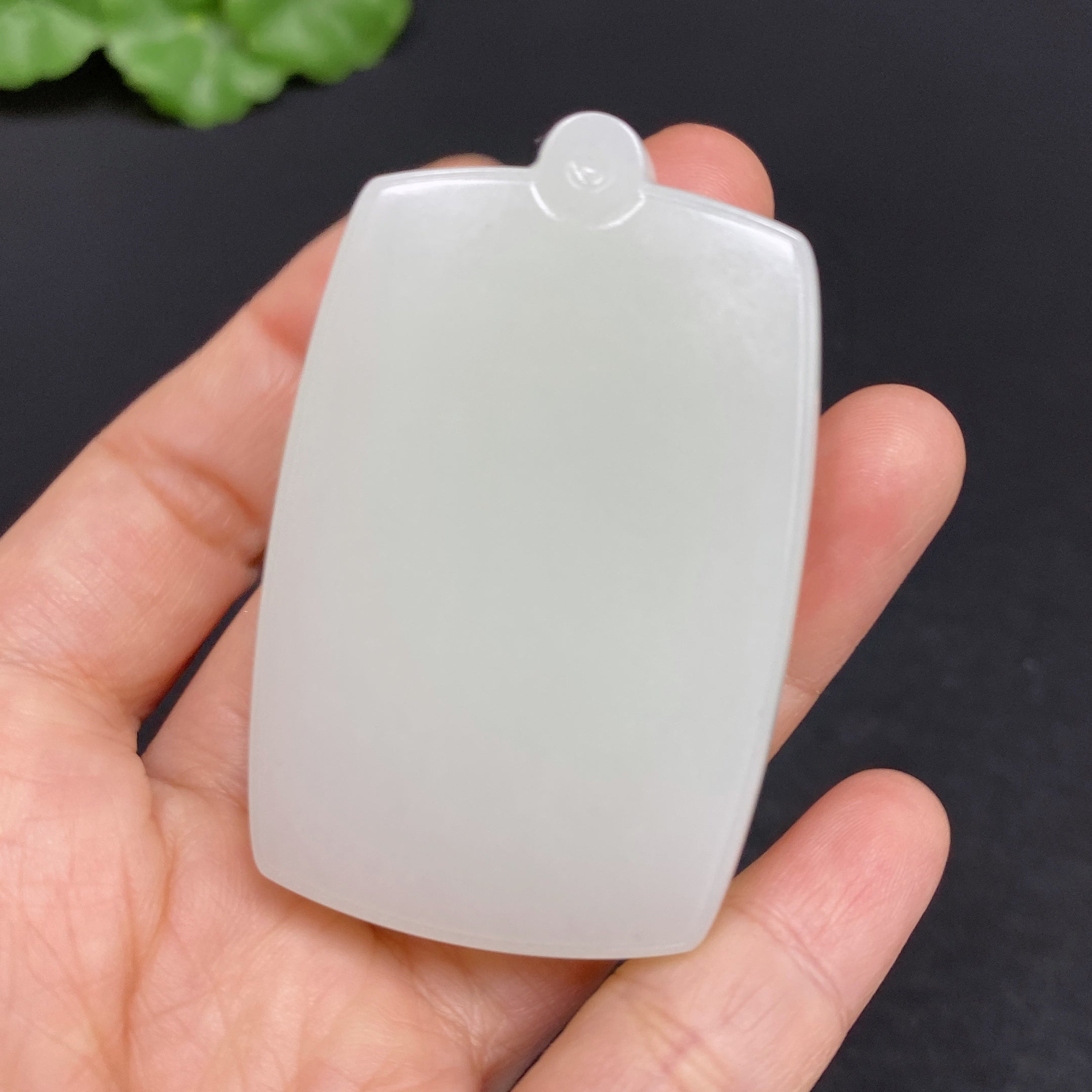 Hetian Jade Pendant, Plain Pendant, Total Weight Approx. 58.8g