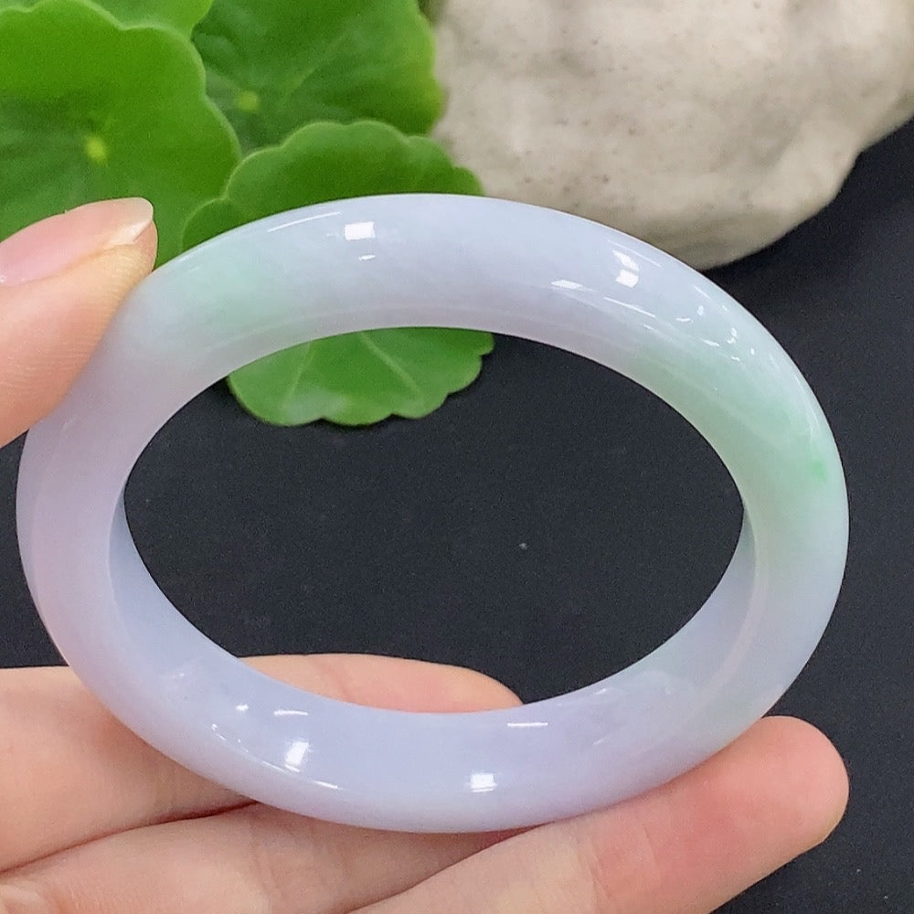 Jadeite Round Bracelet Size 52.8 Total Weight Approx. 51.08g