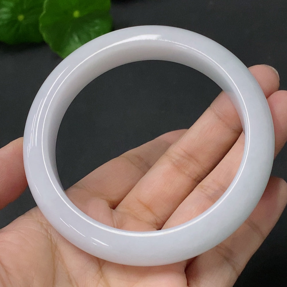 Jadeite Round Bangle Size 58 Total Weight 61.938g