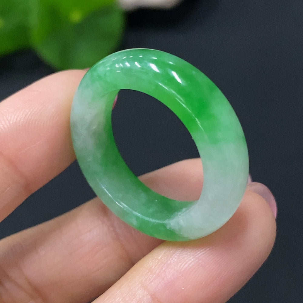 Jadeite Ring Size 23 Total Weight Approx. 6.8g