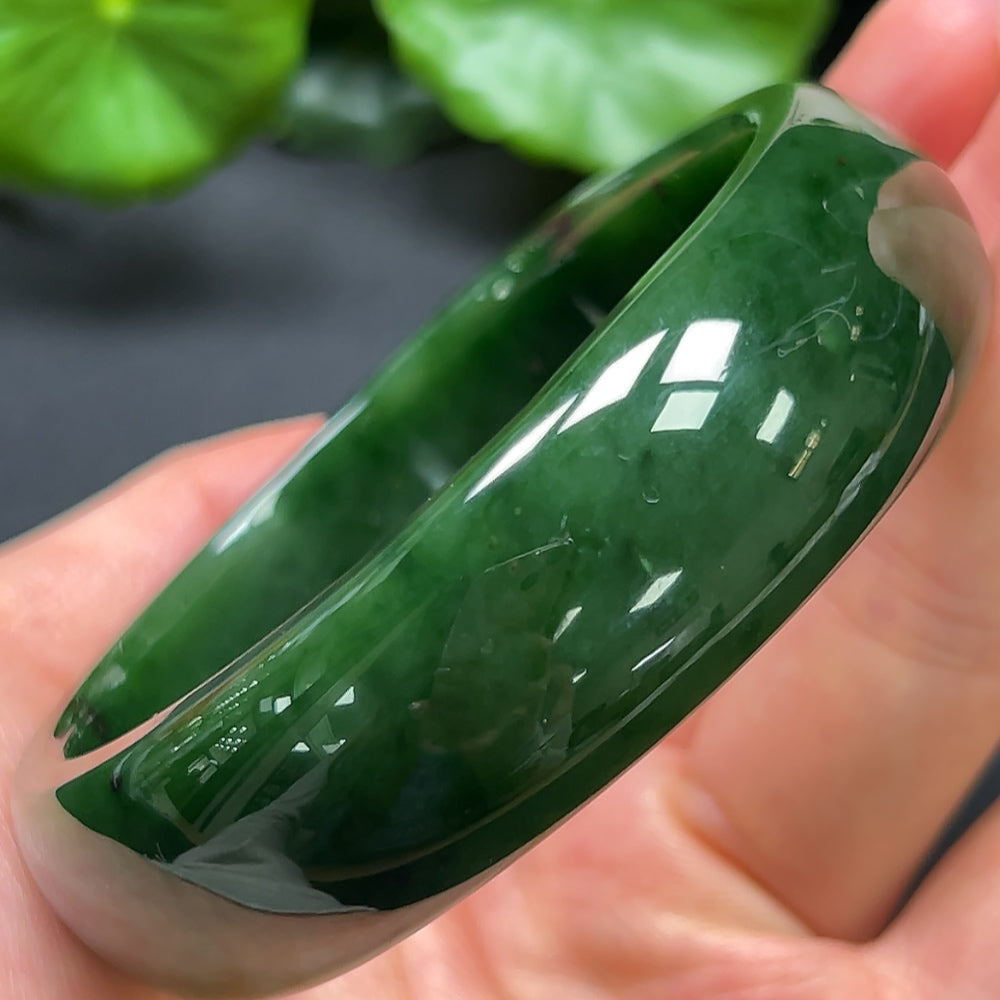 Hetian Jade Round Bracelet