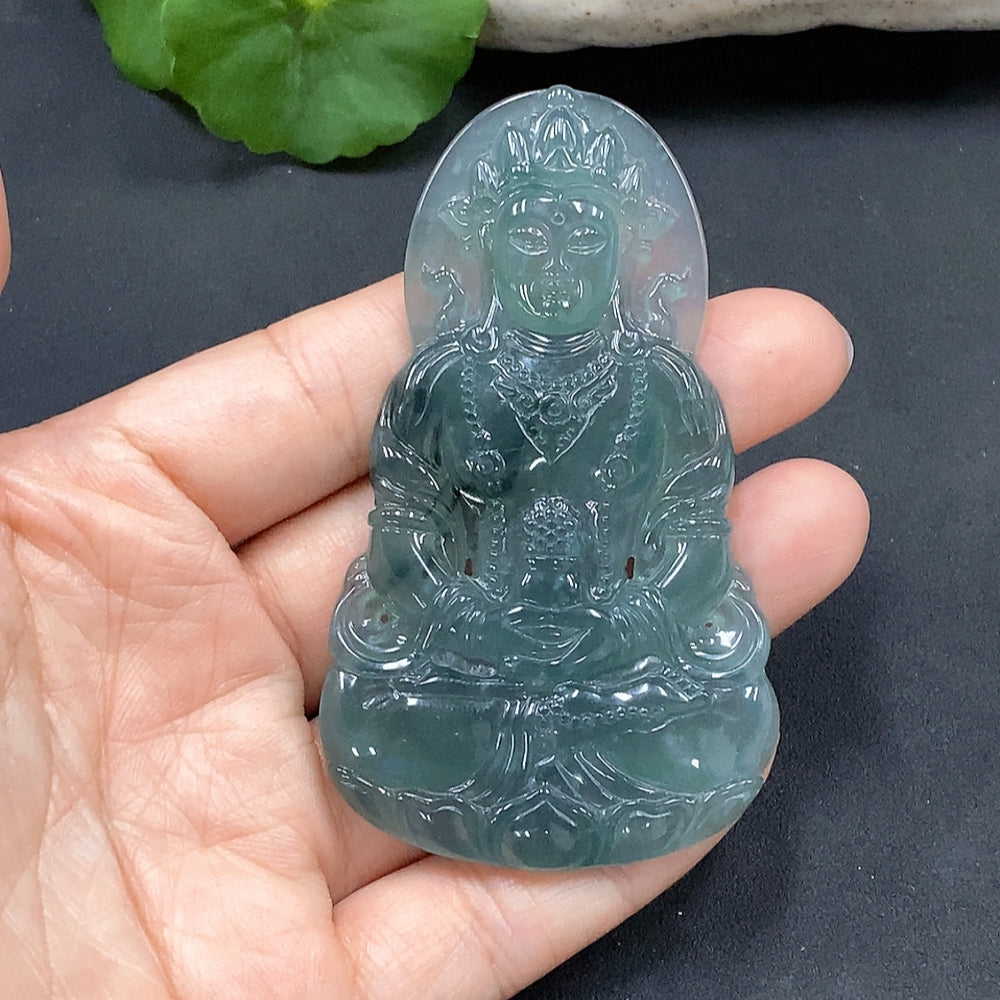 JadeiteTara Pendant Total Weight 35.848g
