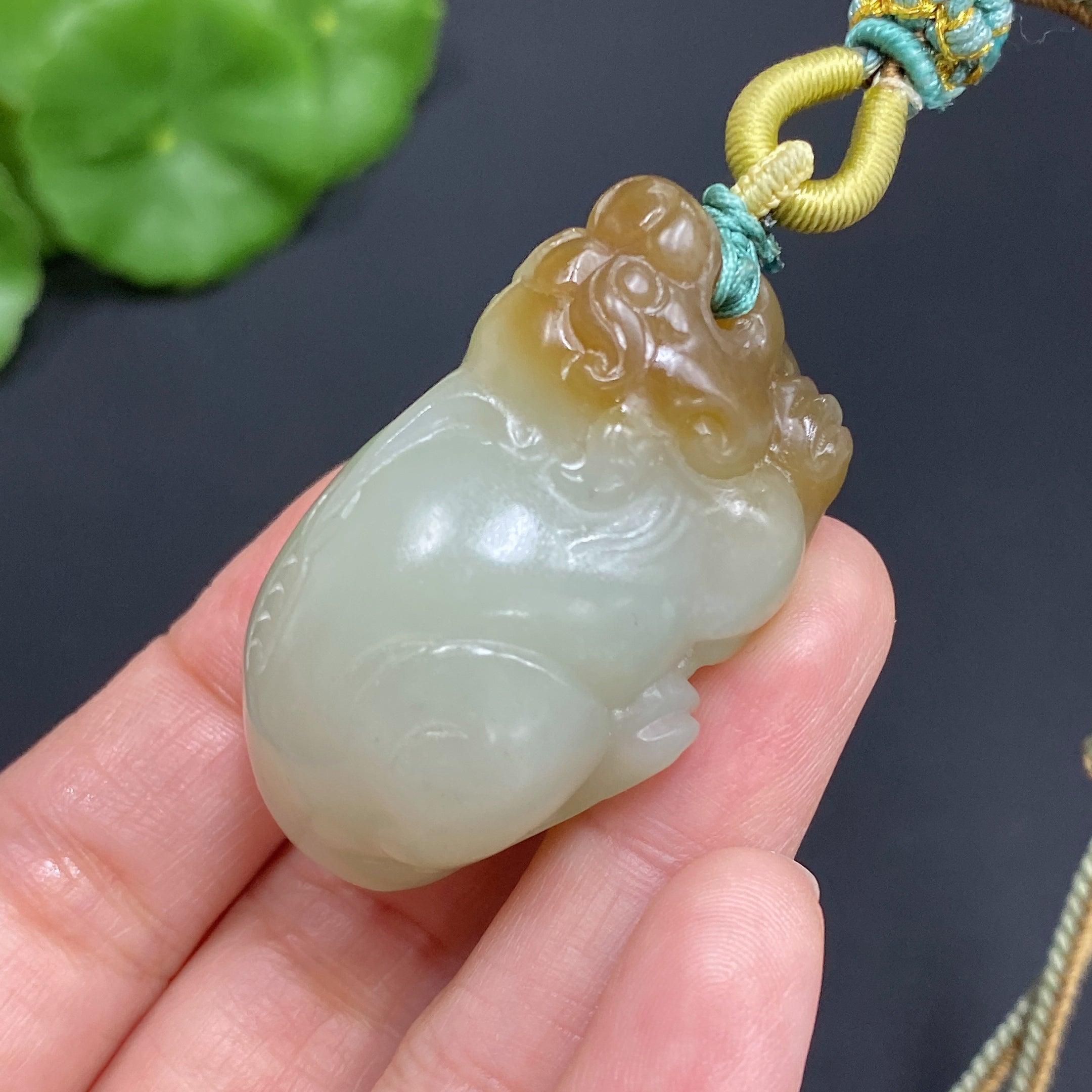 Hetian Jade Pendant Pi Xiu