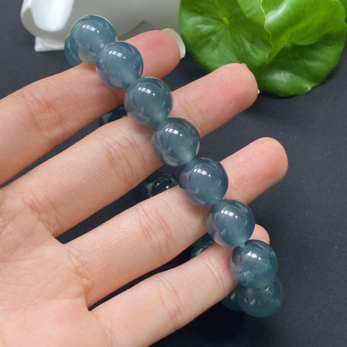 Jadeite Bracelet Size 13 Total Weight Approx. 58.35g