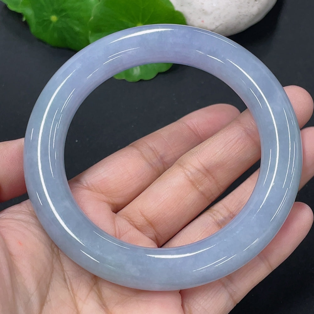 Jadeite Round Bangle Total Weight Approx. 72.67g Size 56