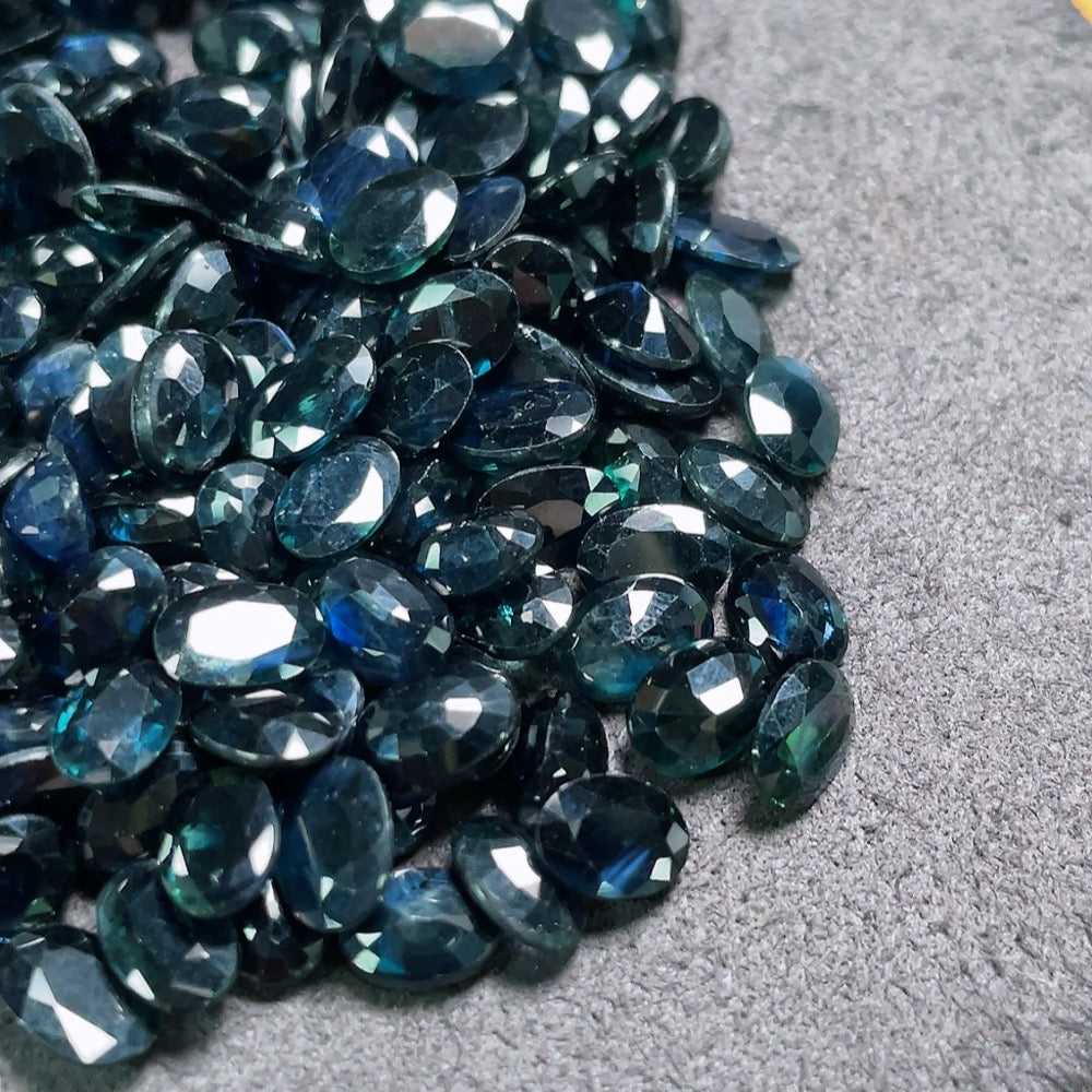 Sapphire Rough Stone . 165.05ct Sell as a Lot QTY 50+ | Huiliu Certified