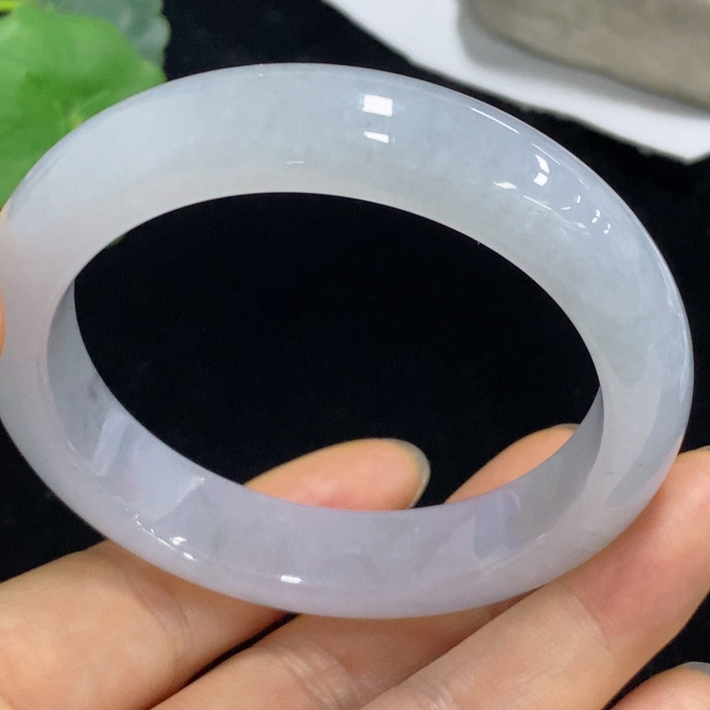 Jadeite Round Bracelet Size 56.1 Total Weight Approx. 63.64g