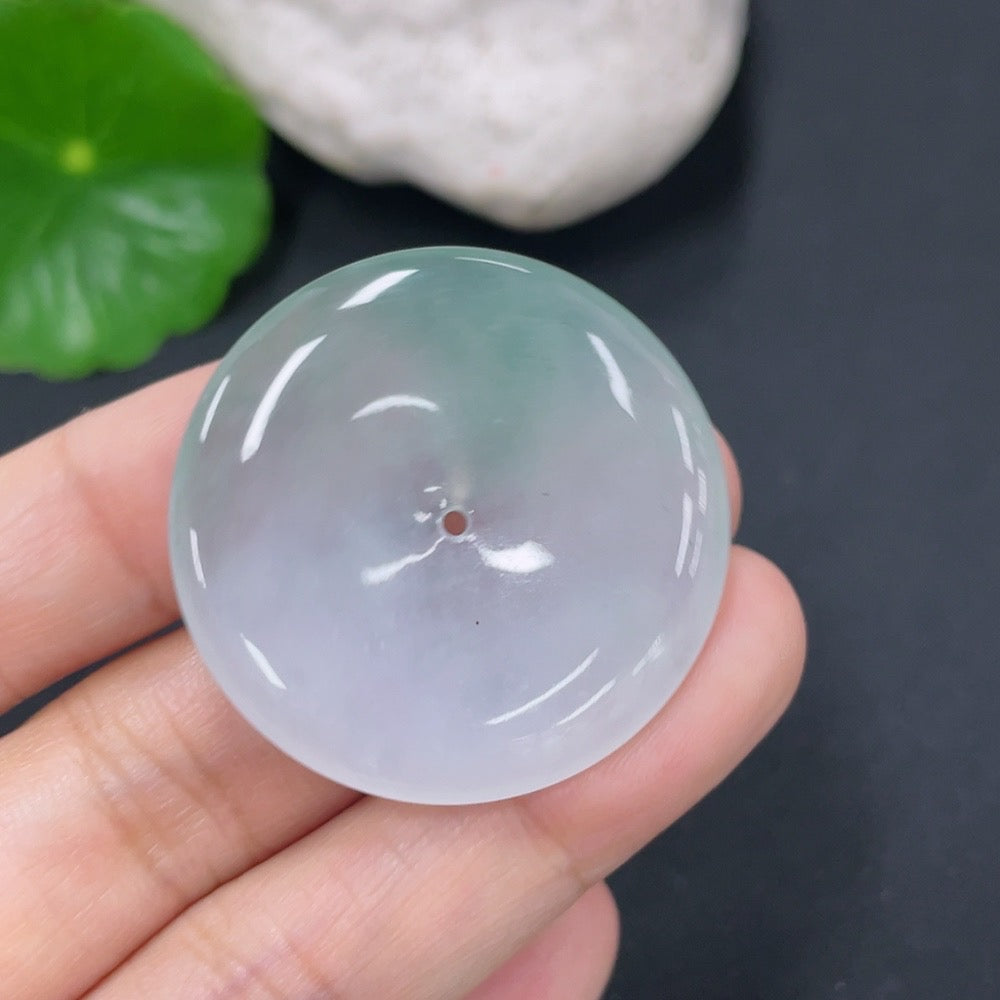 Jadeite Pendant Peace Knot Total Weight Approx. 11g