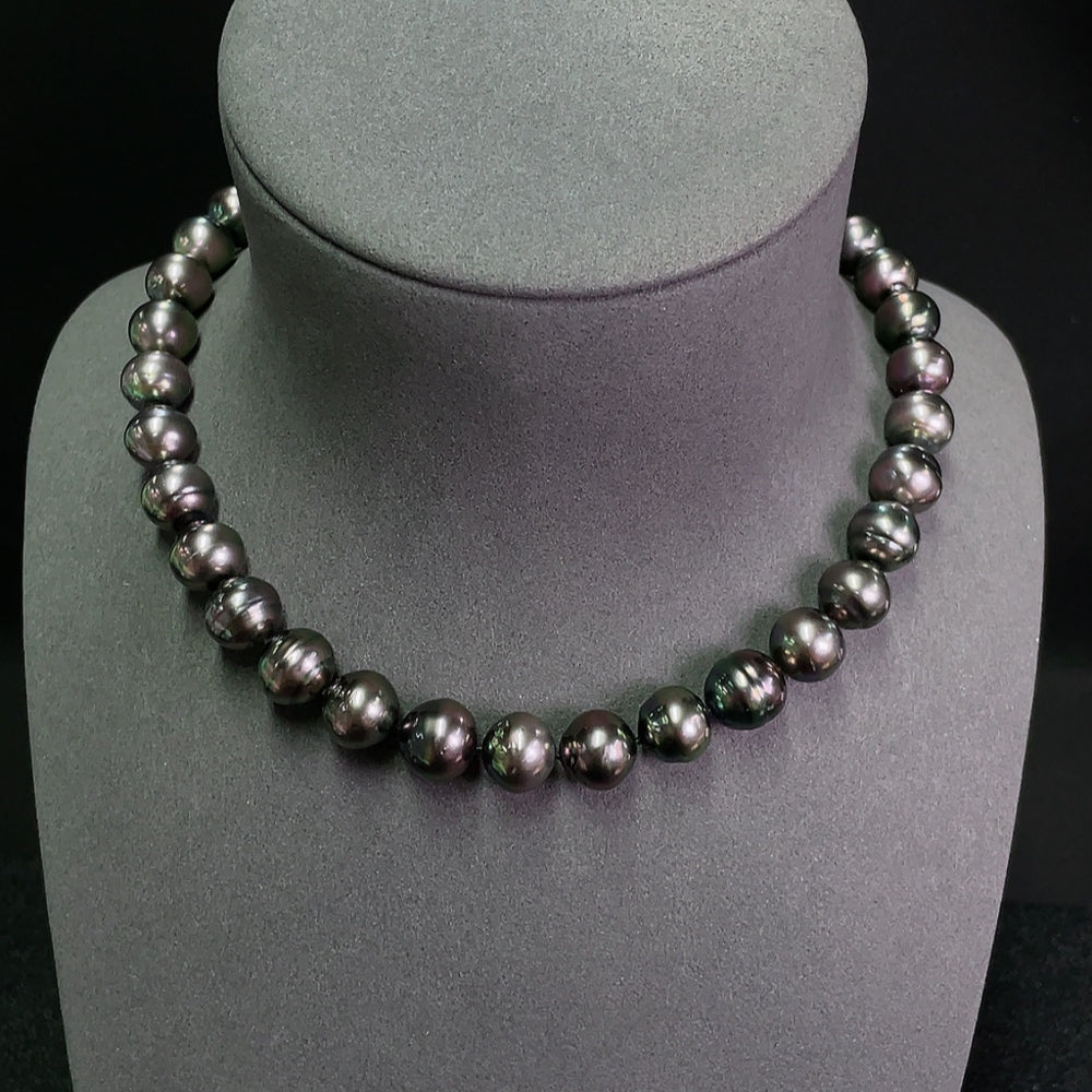 Seawater Pearl Necklace Non-Gold-11.9mm
