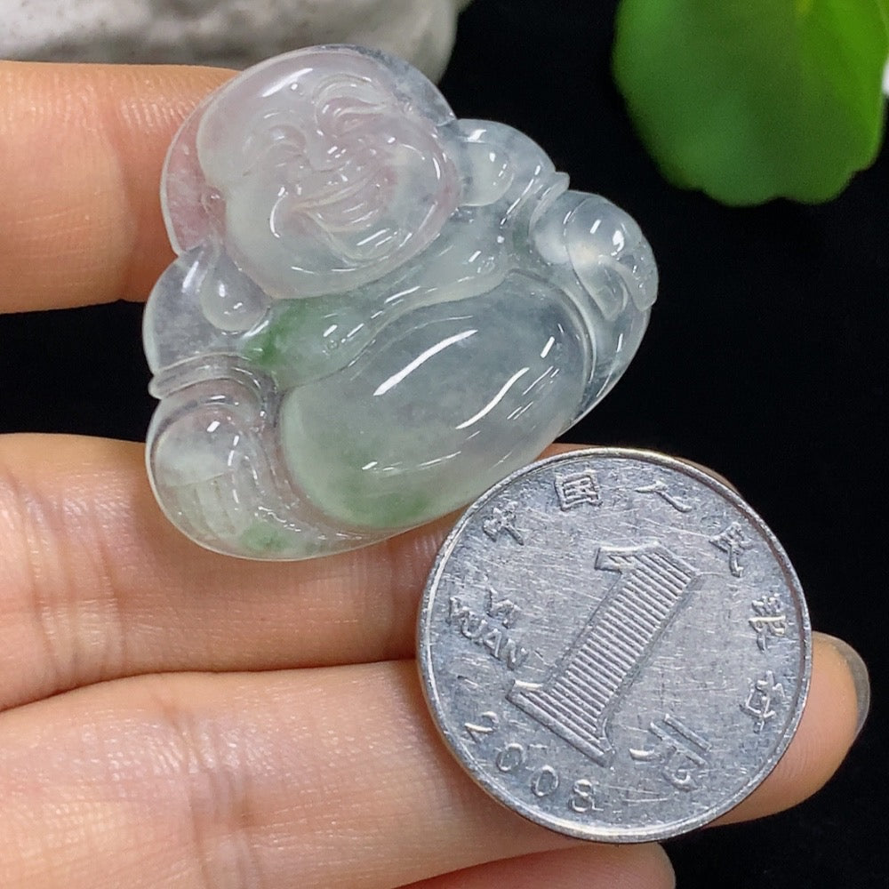 Jadeite Buddha Inlay Piece