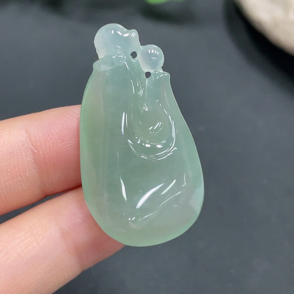 Jadeite Pendant Enlightenment Total Weight Approx. 10.79g
