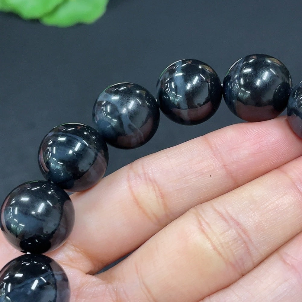 Hetian Jade Bracelet, Approx. 14.6mm
